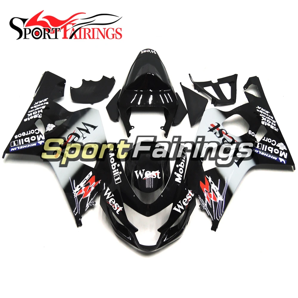 Комплект обтекателей из АБС пластика для мотоциклов Suzuki GSXR600 750 GSXR750 K4 04 05 год 2004 2005