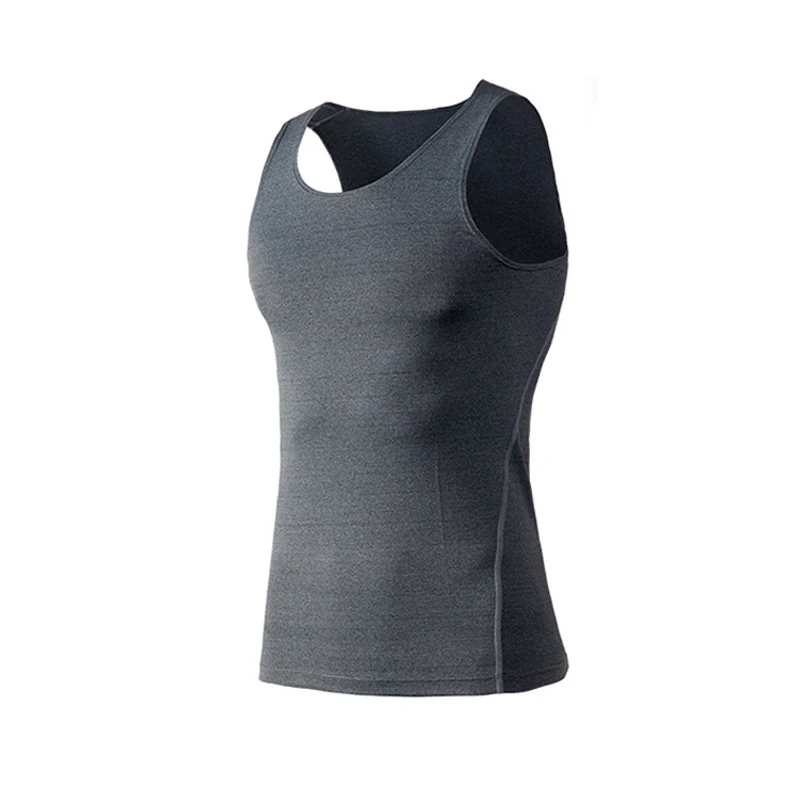 

Men Sports Vest Elastic Breathable Quick Dry Sports Tops for Workout DX88