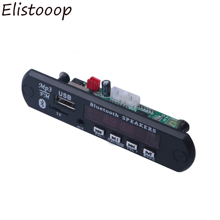 2020 Bluetooth Беспроводная Музыка MP3 WMA декодер плата 12В автомобильный аудио модуль USB TF