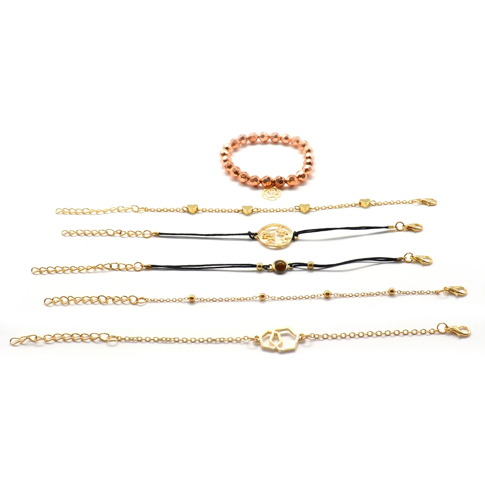 6 шт./компл. Модные полые карта с шестигранной головкой украшением в виде