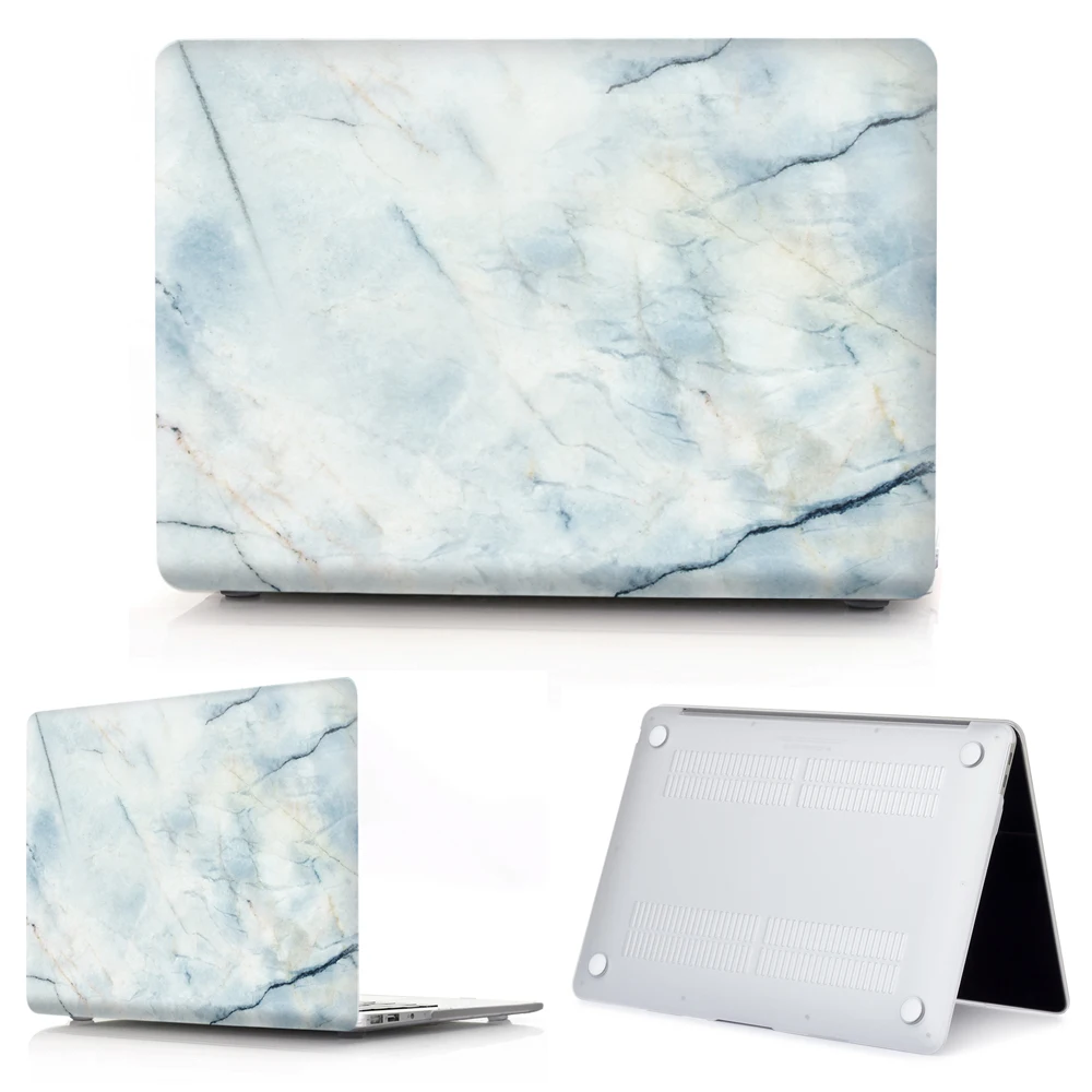 S18 Мраморный чехол для ноутбука MacBook Air Pro retina 12 13 15 Pro 13 A2159 сенсорная панель для macbook Touch ID Air 13 A1932+ крышка клавиатуры - Цвет: S18