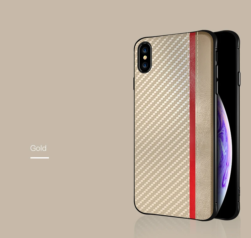 Роскошный чехол из искусственной кожи из углеродного волокна для Iphone XS MAX XR X чехол для Iphone 8 7 Plus 6s 6 Чехол бампер задняя крышка для Apple XS 11