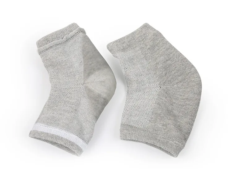 2PCS/1Pair Silicone Anti-cracking Moisturizing Gel Heel Socks Cracked Protectors SPA Pain Relief Foot Skin Care Tool | Красота и