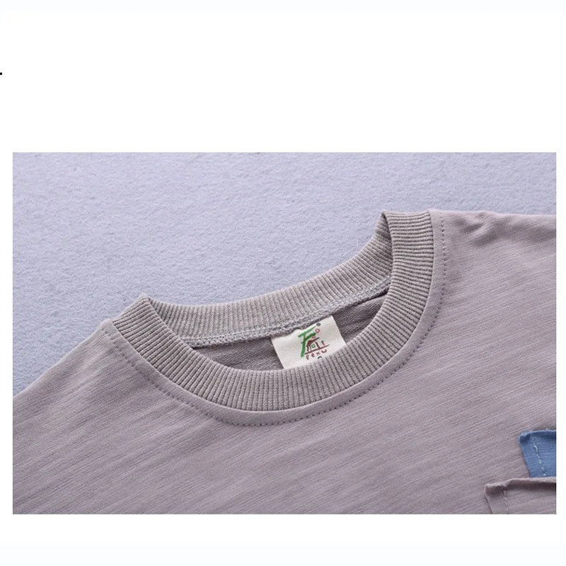 Infantis детская весна осень хлопок Мальчики топы и тис футболка с длинным рукавом +