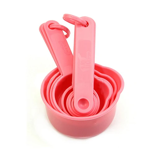 HOT 10Pcs Baking Cup Spoon Set Tablespoon Measuring Tool Pink Kitchen Coffee Cooking 91RO | Дом и сад