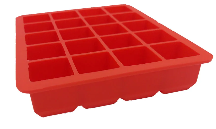 1 шт. силиконовая форма для льда 20 ячеек|cube tray|ice cube traysilicone ice maker |