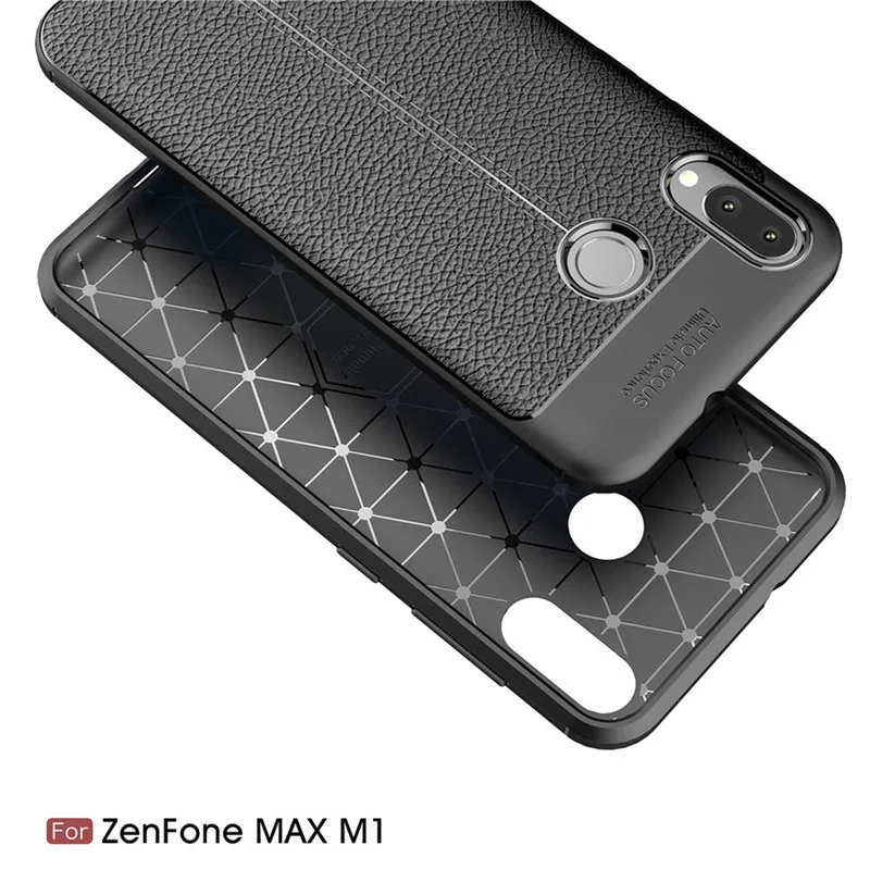 Чехол для Asus Zenfone Max M1 чехол ZB555KL роскошный ТПУ силиконовый чехол-накладка из