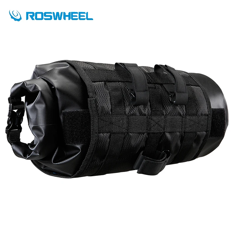 Сумка на руль ROSWHEEL для велосипеда 3 7L Водонепроницаемая передняя трубка