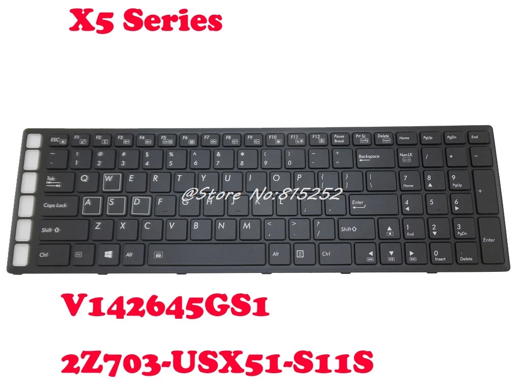 Клавиатура для Gigabyte AORUS X5 V142645GS1 2Z703 USX51 S11S V142645C 97 D002 US 0B 00 02 США черная рамка и