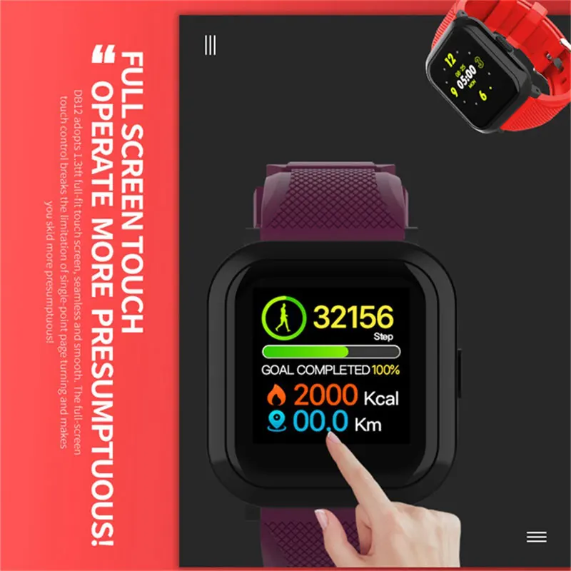 

Color Screen Smart Bracelet Heart Rate Blood Pressure Sleep Monitor Pedometer Fitness IP68 Waterproof Men's women's bracelets