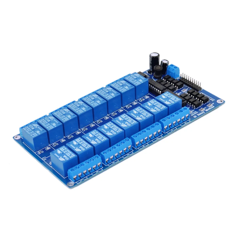 1 шт 12 В 16-канальный релейный модуль для arduino ARM PIC AVR DSP электронное реле пластины
