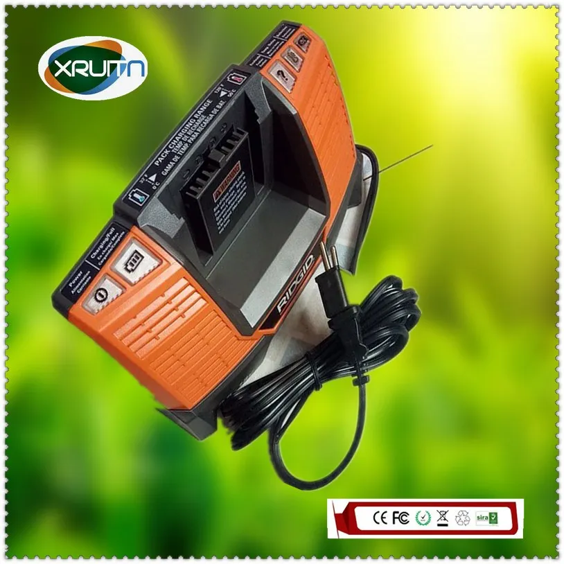 Free Shipping used Original Power Tool Battery Charger For AEG/RIDGID 18V NICD NIMH LI-ION 220V 18 Volt | Электроника