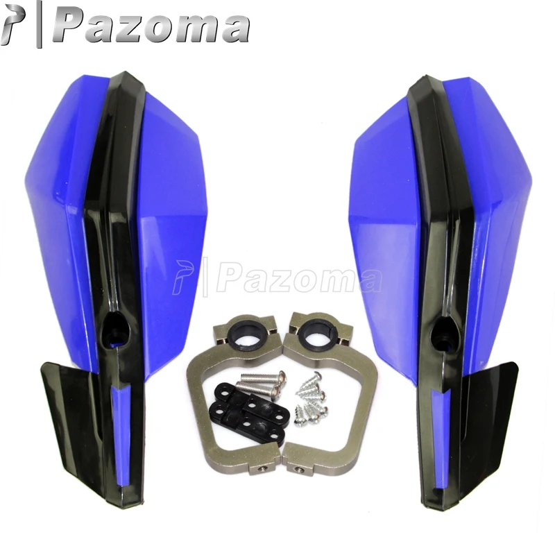 Мотоцикл Handguard 22 мм 28 мм щетка бар Защита для рук универсальный для Honda XR Yamaha Suzuki Ducati KTM Moto MX Enduro - Цвет: Синий
