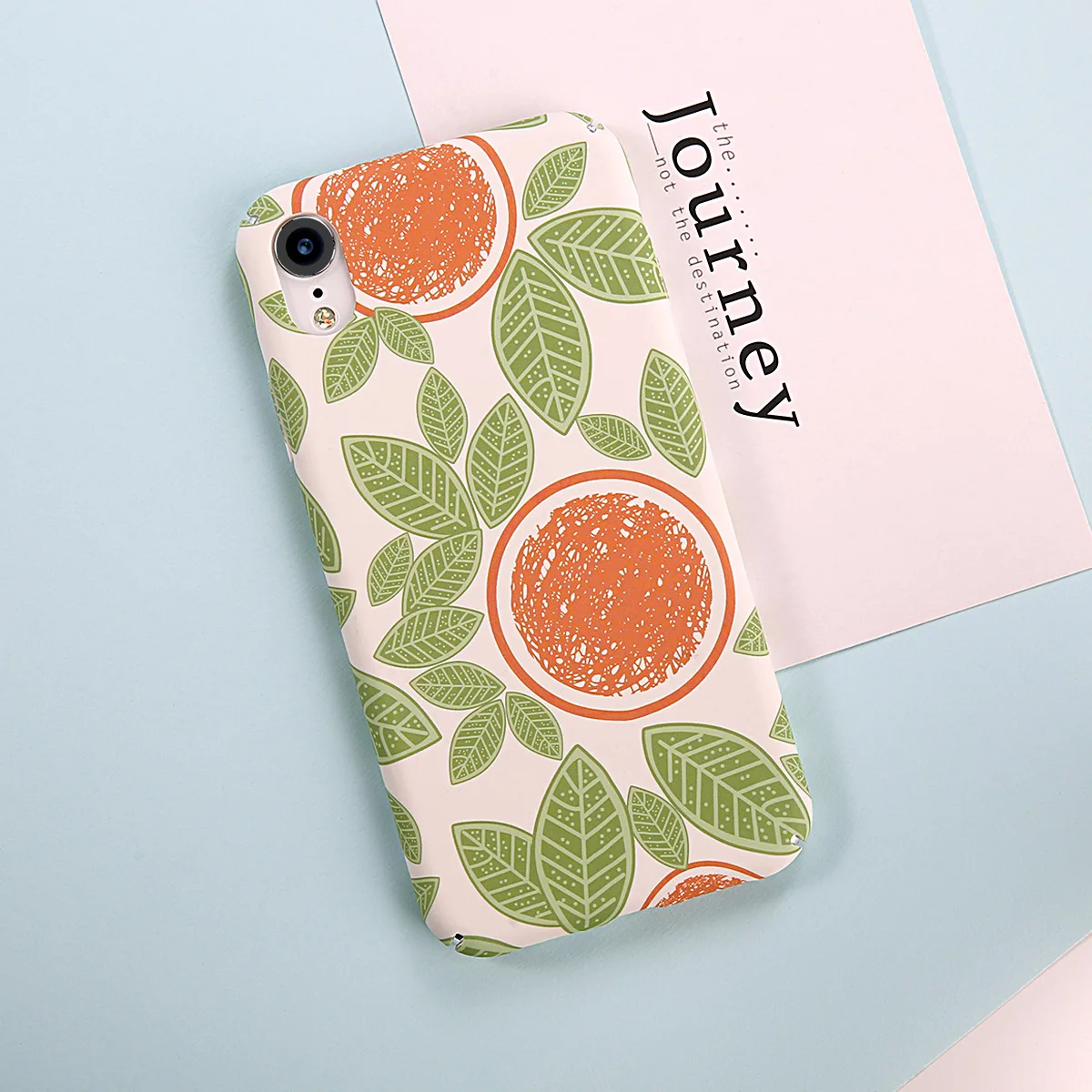 T6 Чехол для телефона Lovebay для iPhone X, XR, XS, Max, 8, 7, 6, 6s Plus, Мультяшные цветные цветы, ананас, листья, жесткий чехол, чехол - Цвет: T6
