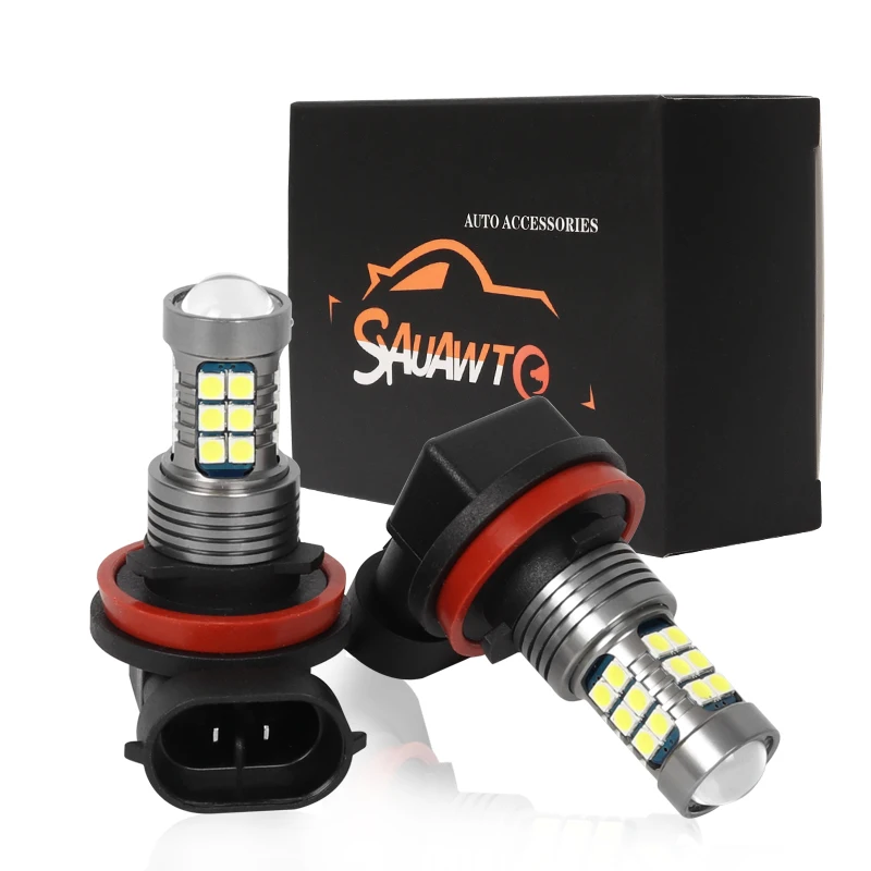 2Pcs H11 LED Fog Light Bulb Auto Car Driving Drl Lamp Bulbs Day Daytime Running For Chevrolet Camaro 2012 | Автомобили и