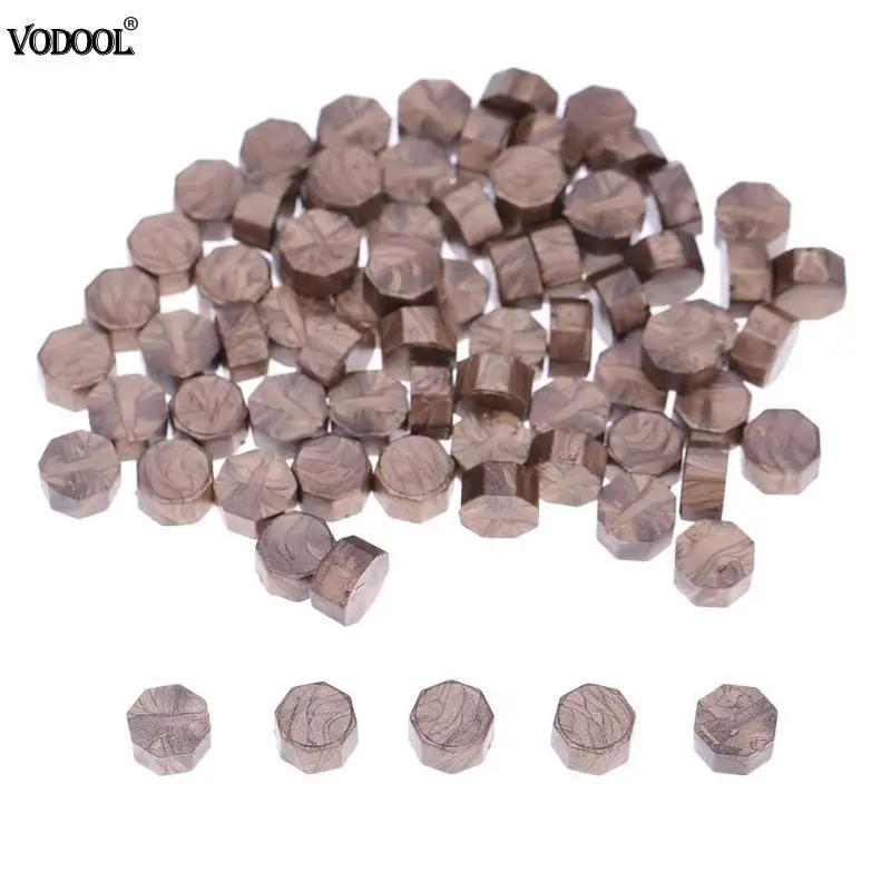 01 100pcs 100 шт винтажный уплотнительный воск для таблеток, штамп для свадебных приглашений, конверт, сделай сам, герметичные бусины Waxs, масляные краски - Цвет: 01 100pcs