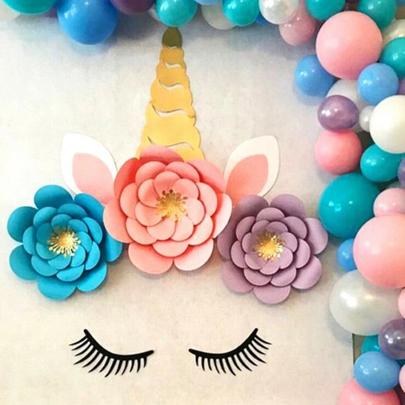 NEW Paper Flower Backdrop Wall Giant DIY Rose Flowers Wedding Party Decor 30 cm