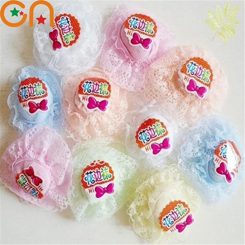 Носки для девочек 4 пары/Лот модные кружевные сетчатые носки 3-12 лет летние