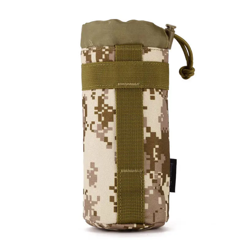 SINAIRSOFT MOLLE система армейская прочная бутылка для воды d-кольцо держатель шнурок мешок Открытый тактический военный бутылка для воды сумка - Цвет: DD