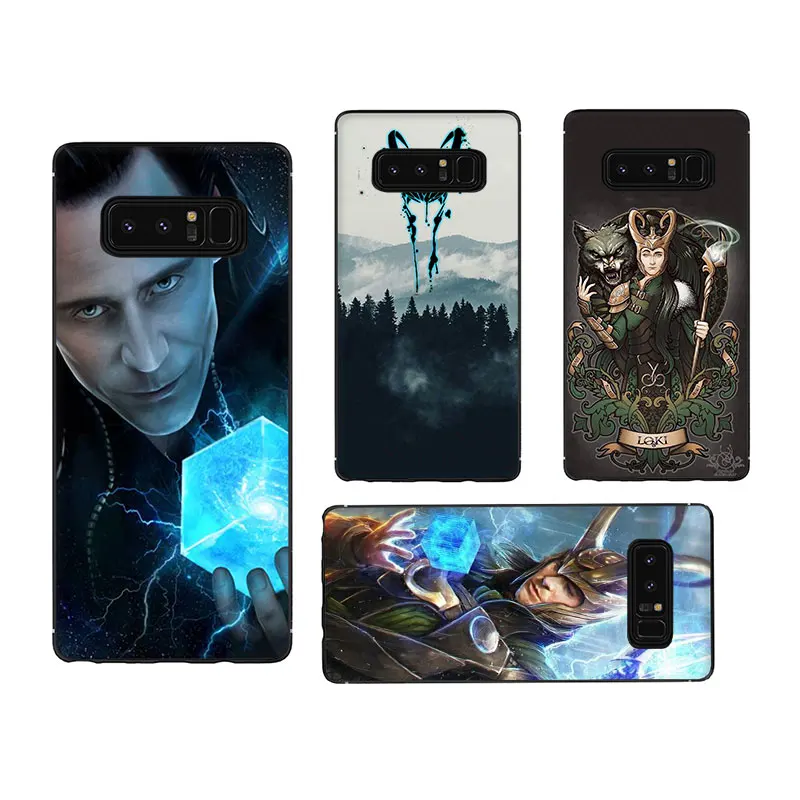 Marvel The Avengers Hero Локи, Тор, мягкий чехол для телефона samsung Galaxy M10 20 30 S6 7 Edge S8 9 10 Plus Note 10 8 9