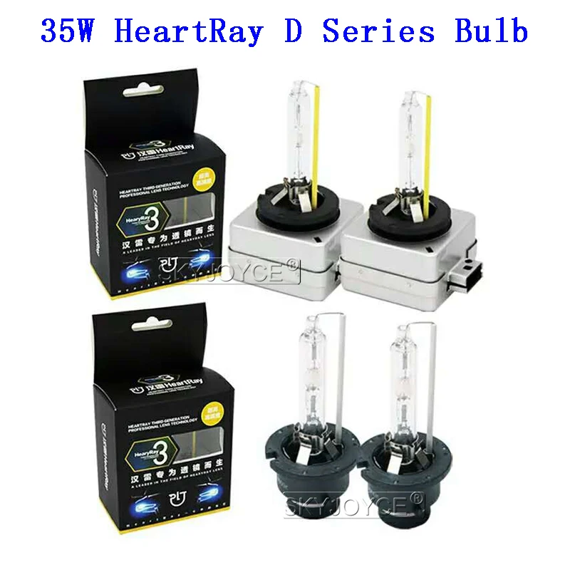 SKYJOYCE HeartRay Ксеноновые D2H лампы 35 W Ксеноновые D1S D2S 5500 K D3S D4S 4500 K 6500 K автомобиль свет фар лампы для 35 W HID Балласта комплект