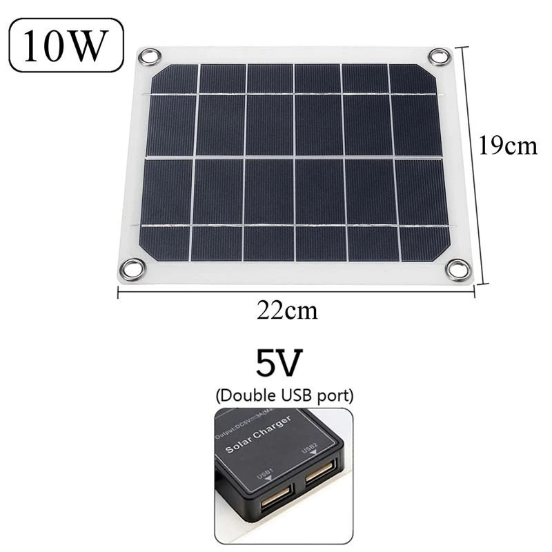 SunPower складное 10 Вт 15 Вт 20 Вт 25 Вт солнечное зарядное устройство 5 в USB выходное устройство портативные солнечные панели для солнечного зарядного устройства телефона