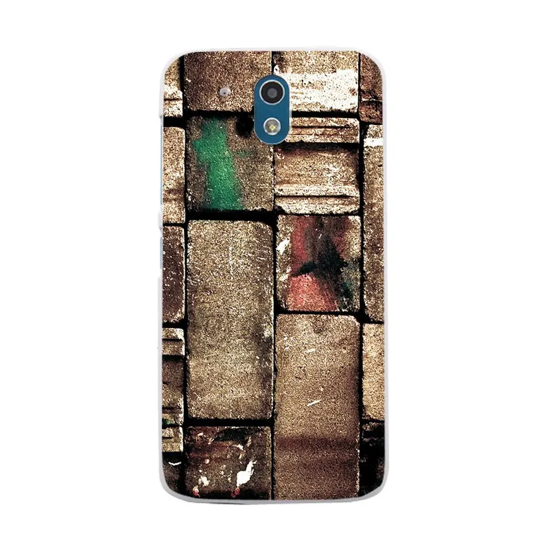 W17 Красивые Чехлы для htc Desire 526 326G, чехлы, Черная оболочка для телефона с сердечками и сердечками для htc 526 526G 326 326G, две sim-карты, сумки с цветами - Цвет: W17