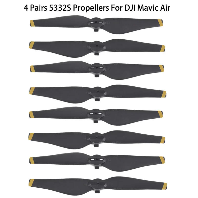 2Pair 4Pcs 5332s DJI Mavic Air Propeller Propellers Blade Prop For DJI Mavic Air Drone Accessories Life Skill Toys