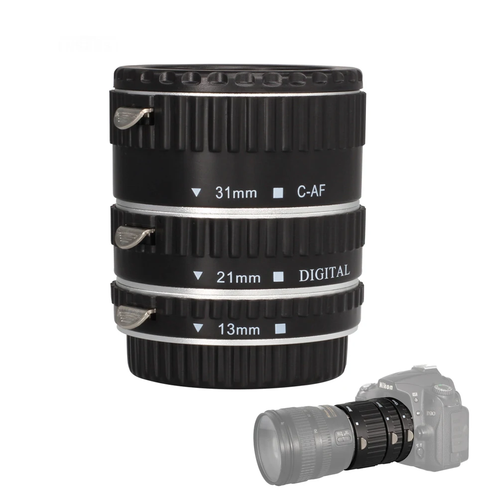 Металлическое Крепление с автофокусом Удлинительное Кольцо для объектива Canon EOS