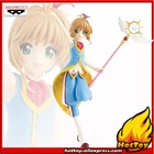 100% оригинальная Коллекционная Фигурка Banpresto EXQ-Sakura Kinomoto из Cardcaptor Sakura: Clear Card