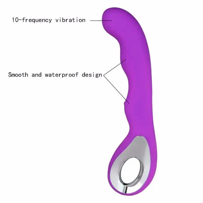 USB зарядка 10-частотный силиконовый вибратор G-Spot ультра Реалистичная новая