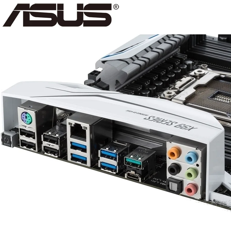 Asus X99 A II настольная материнская плата Socket LGA 2011 V3 i7 X DDR4 128G ATX UEFI BIOS оригинальная