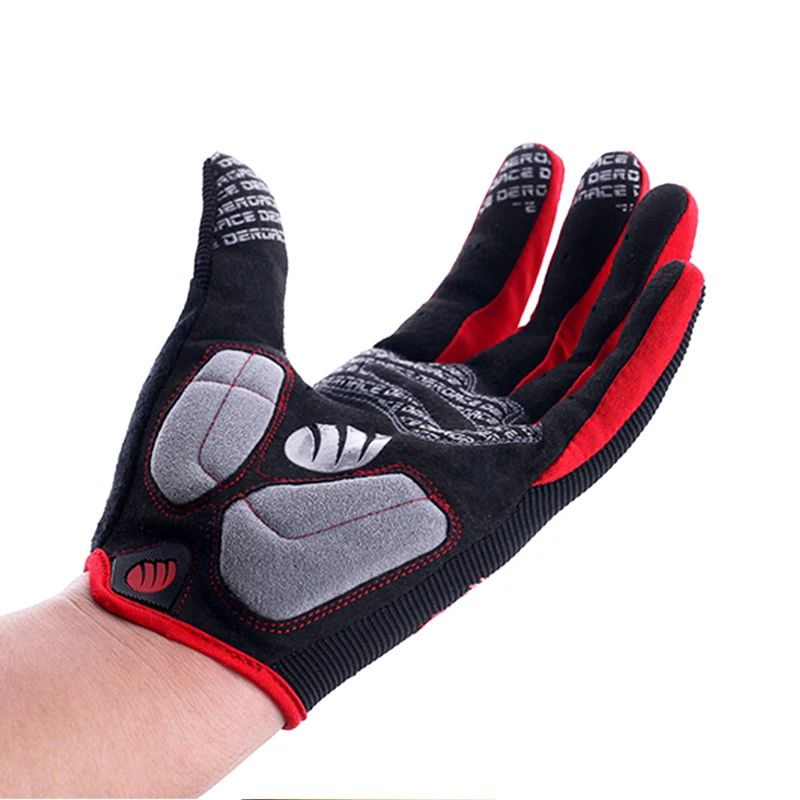 Профессиональные противоударные велосипедные перчатки с полным пальцем Осень