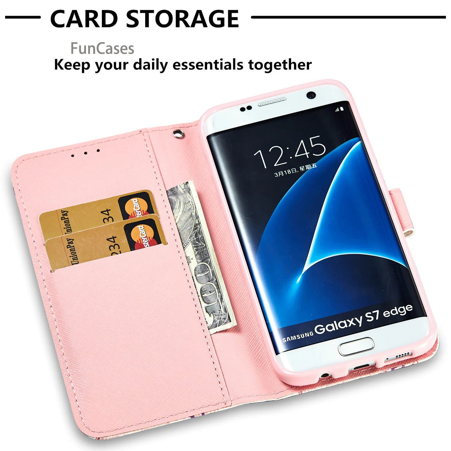 Роспись девушка флип чехол для телефона СПС Carcasa samsung S7 Край ТПУ Мягкая задняя