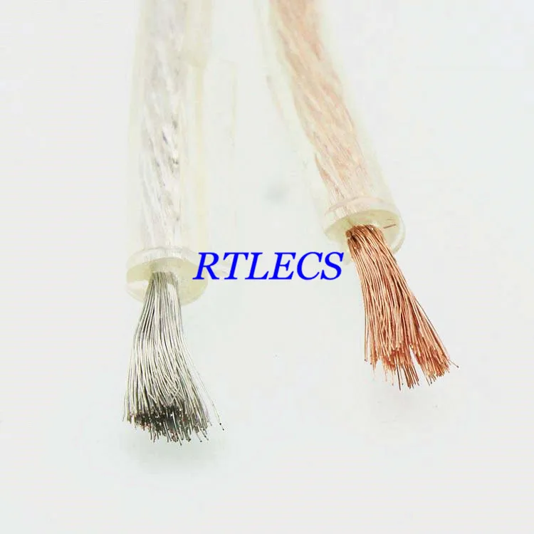 3 метровый громкоговорящий кабель из чистой бескислородной меди 2х100