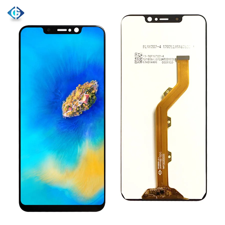 6 2 ''ЖК дисплей для Tecno Spark 3 Pro KB3 KB8 ЖК Дисплей кодирующий преобразователь
