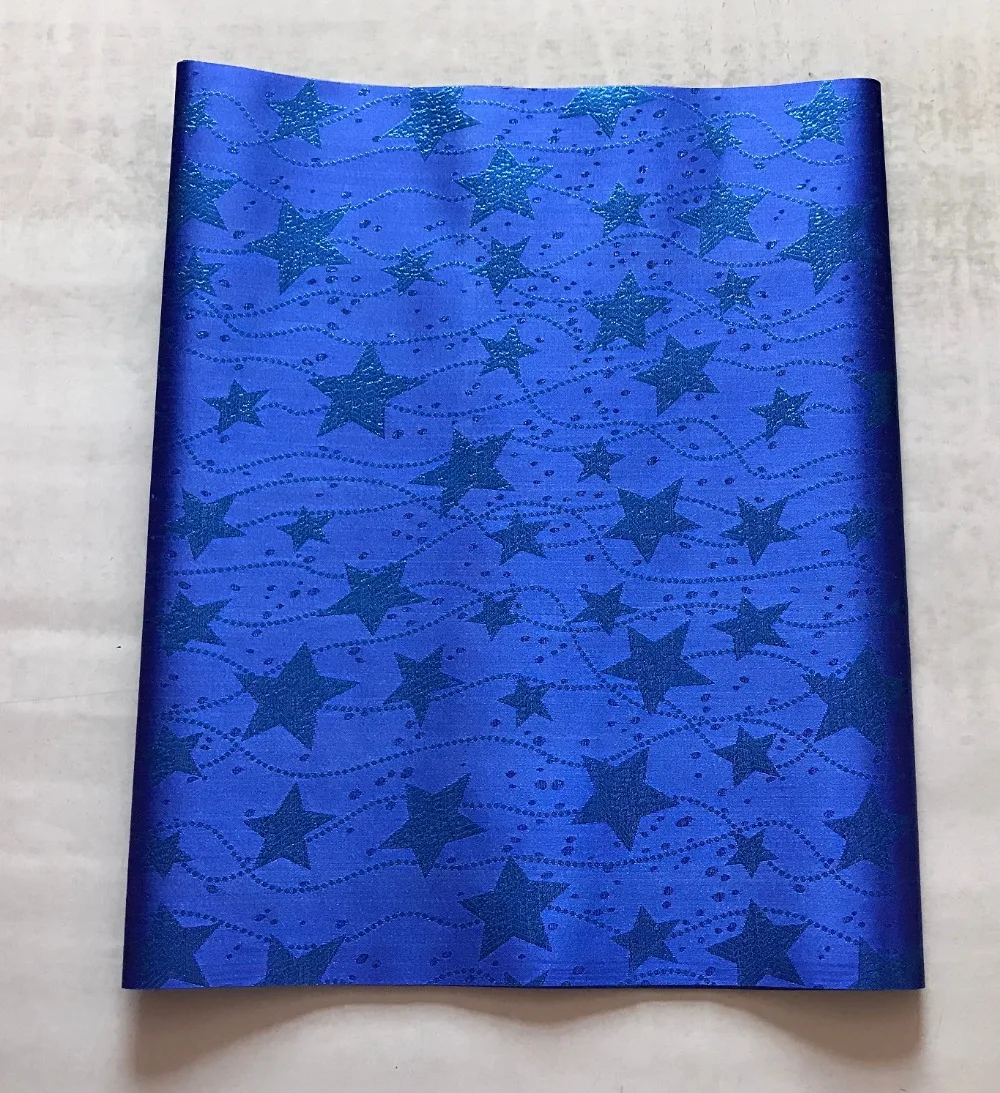 2018 новый узор Королевский синий африканский головной убор хорошего качества Sego