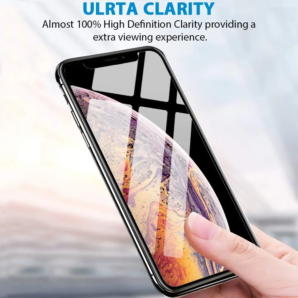 NYFundas для 6D iPhone XS Max Защитная пленка экрана закаленное стекло 5D 7 Plus 8 6 6S X S R XR 9H