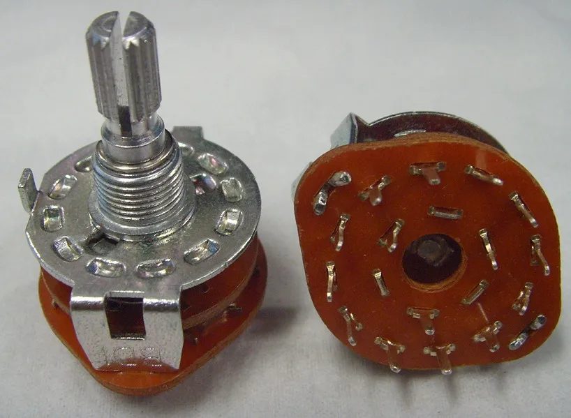 

band switch rotary switch gear switch 3 knife 4 files 20MM flower axis