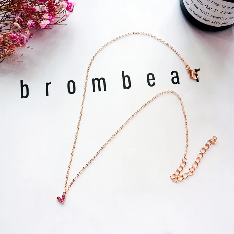 2018 горячая Распродажа ожерелье в Корейском стиле с подвеской виде сердца чокер