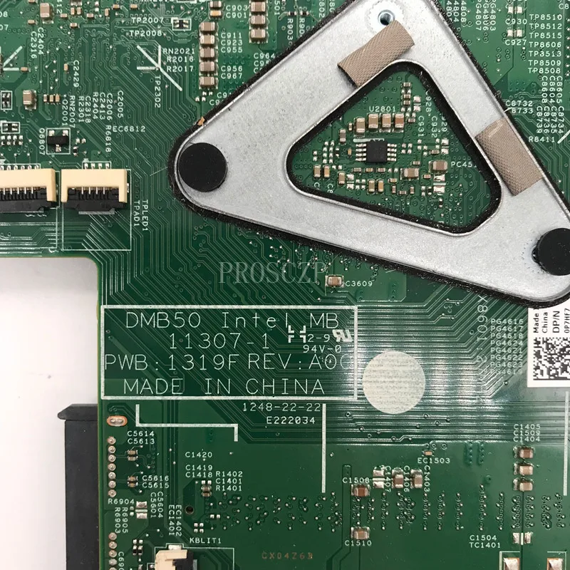 Бесплатная доставка материнской платы для ноутбука Inspiron 15Z 5523 фонарь 0P7HF7 P7HF7 с SR0N8