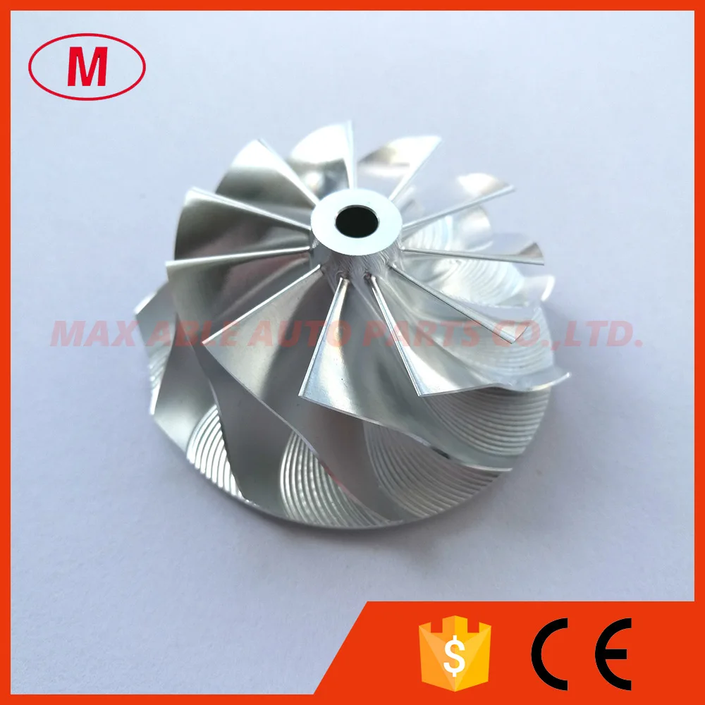 TD04HL 49189 43800 18T 45 01/56 00 мм 11 + 0 лопасти турбо заготовка колеса компрессора/алюминий