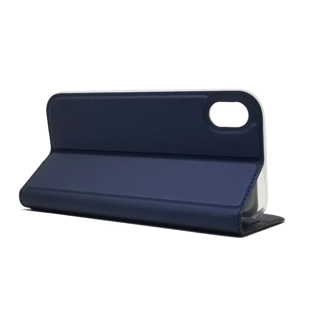 Чехол iCoverCase для iPhone X Xr Xs Max ультратонкий Магнитный чехол кошелек из искусственной