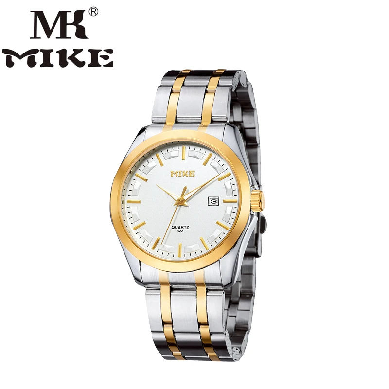 MK Mike Бизнес Мода reloj часы мужские наручные zegarek damski orologio uomo Мужские с циферблатом