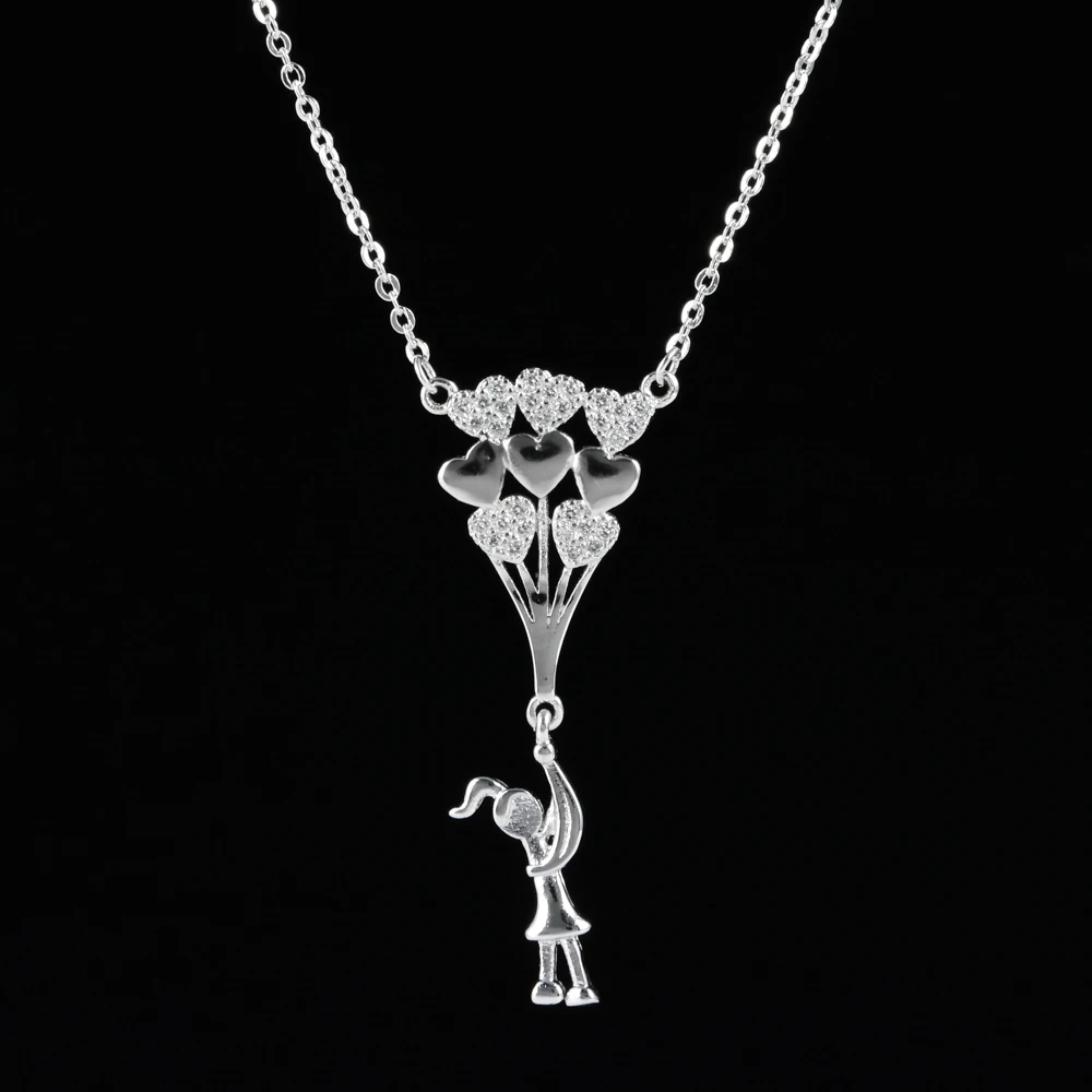 

High quality small beauty balloon AAA zircon pendant, for girls/women to create summer jewelry.D-012 Pendant for necklace