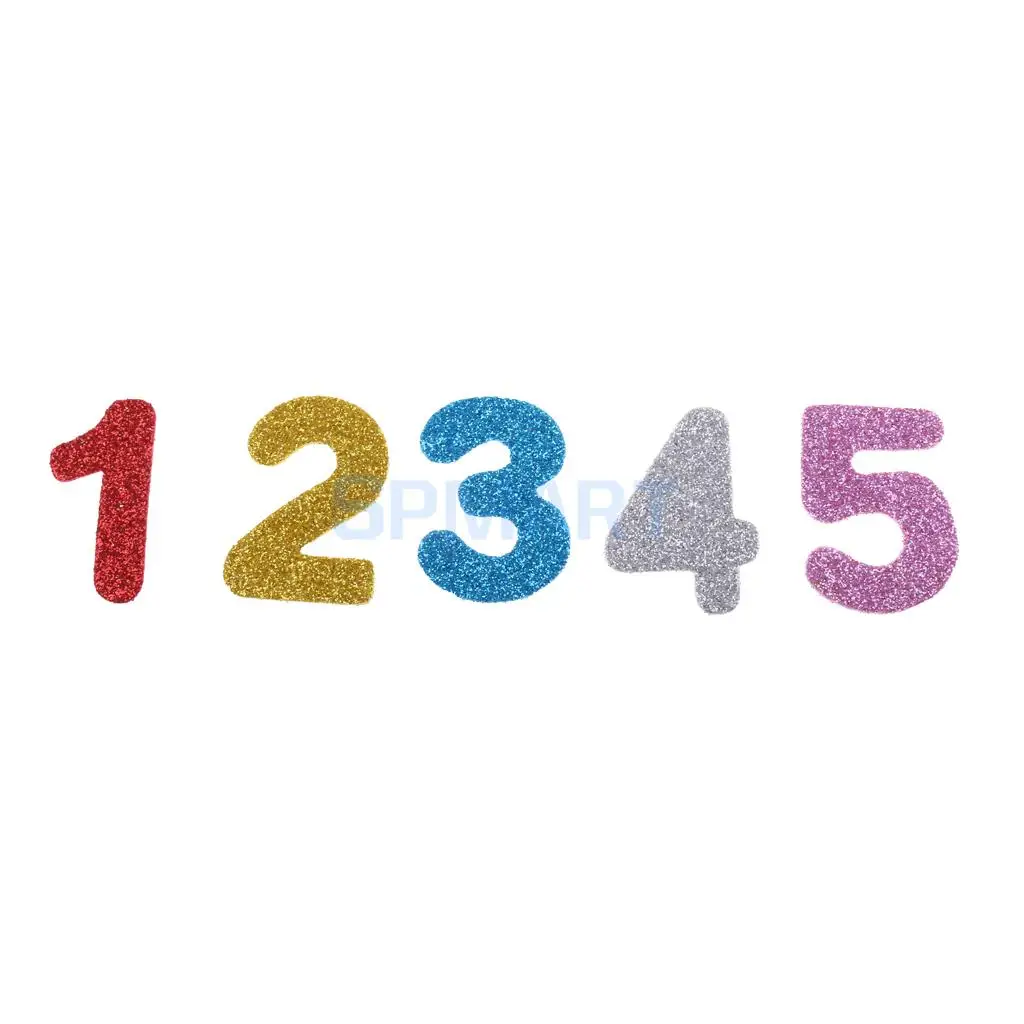 200 шт. 4 см|stickers for|stickers for scrapbookingglitter foam stickers |