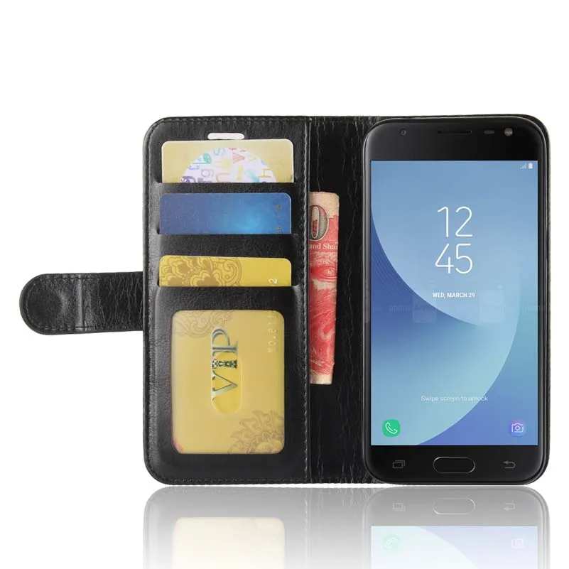 Роскошный элегантный кожаный чехол YINGHUI R64 для телефона Samsung Galaxy J2 Pro 2018|leather phone