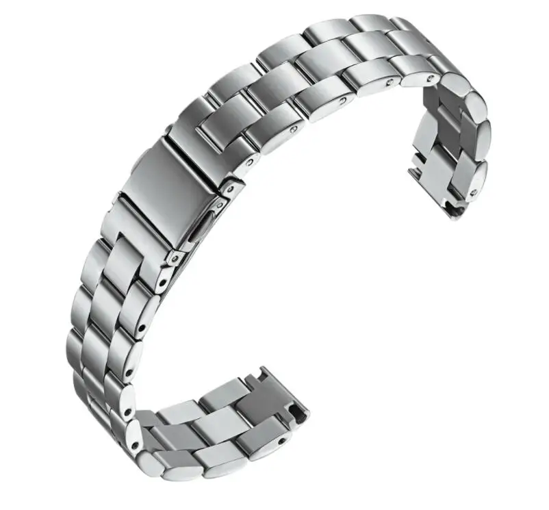 Металлический ремешок для часов huawei Honor Band 4 5 ремешок Металлический Стальной браслет ремешок браслет из нержавеющей стали Замена