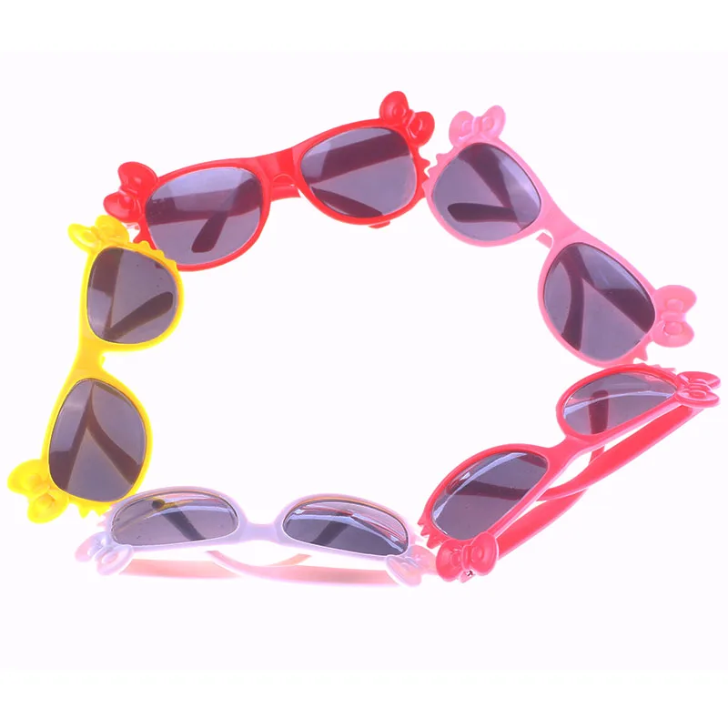 Оправа с бантом модные очки подходят для куклы аксессуары 18 дюймов|american girl