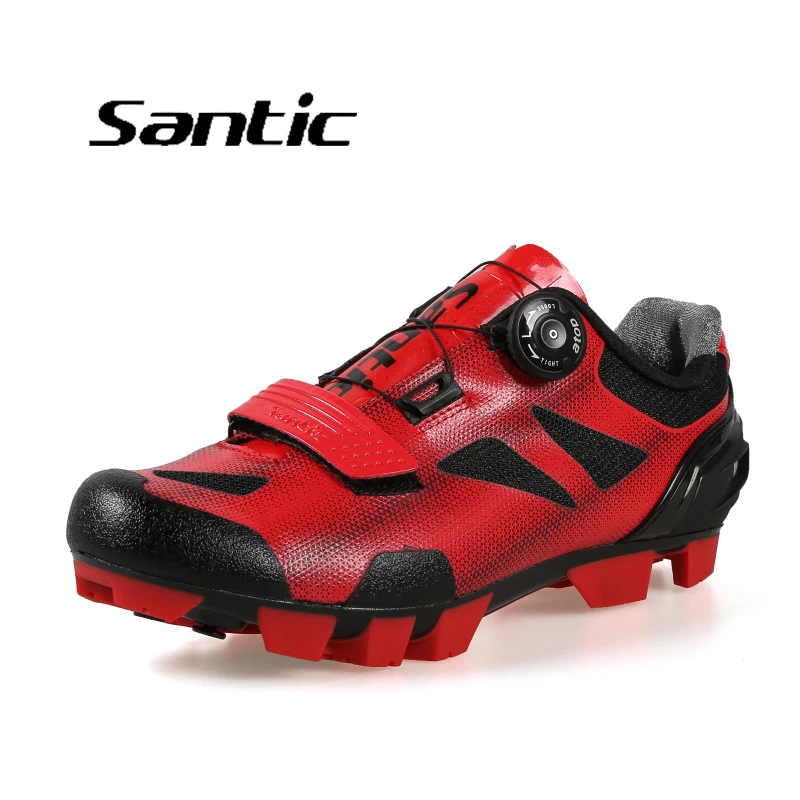 Santic 2017 MTB Для мужчин Вело-обувь ТПУ удобные самоблокирующимся Велосипедный Спорт